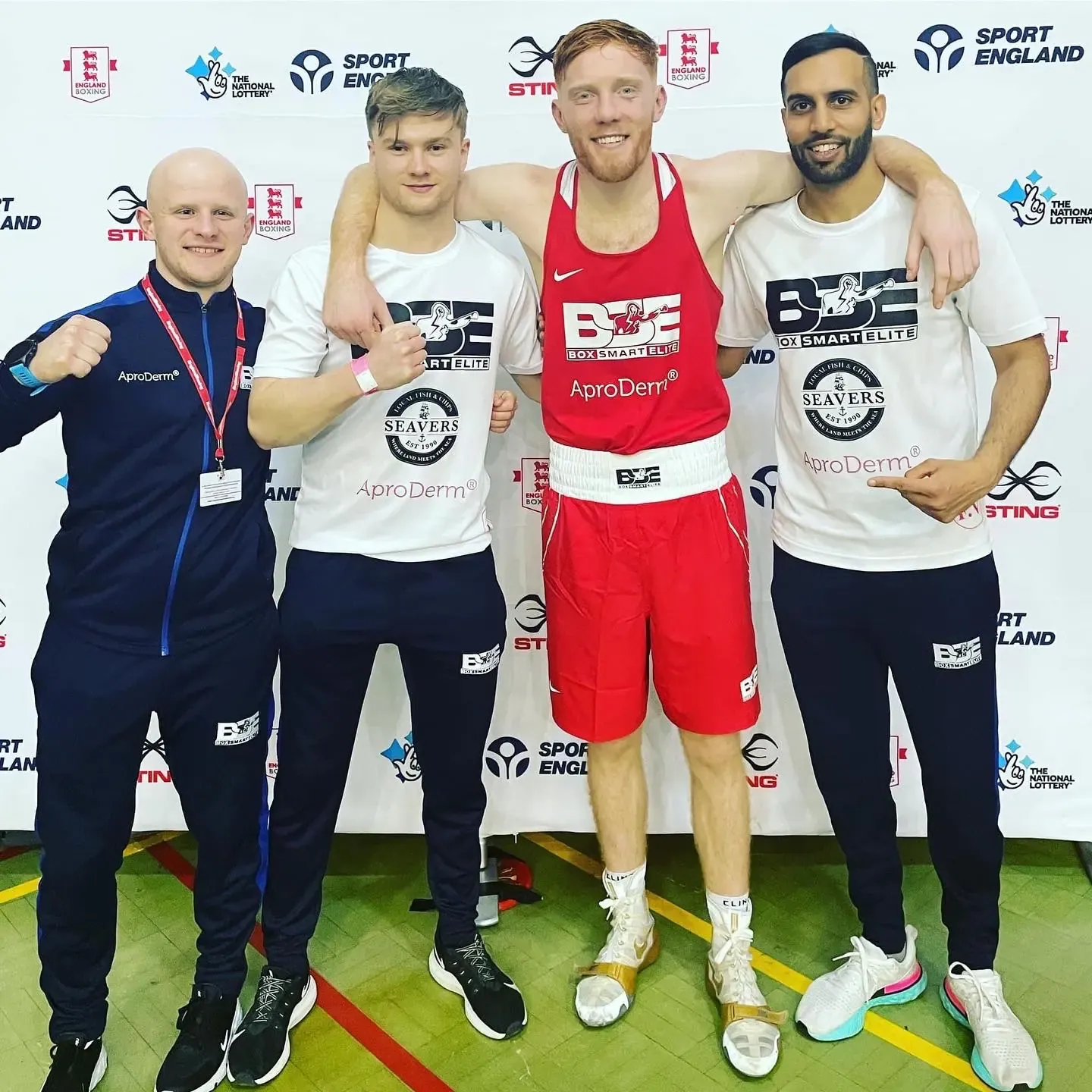 George Vernon coaching elite athletes